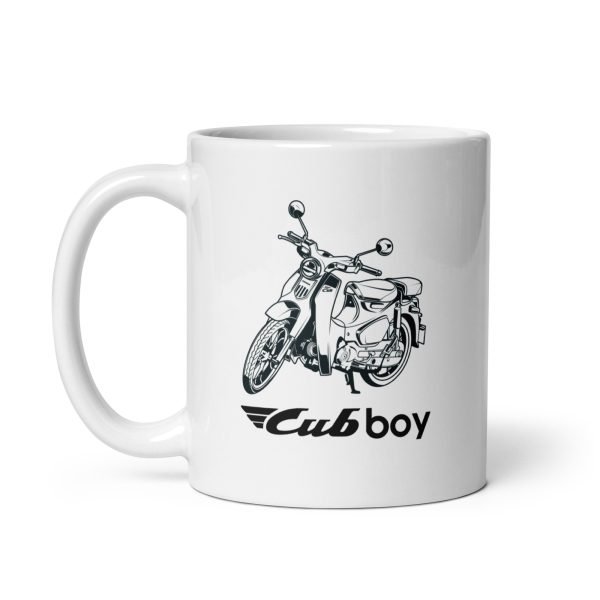 Cubboy c125 Honda mug front motorcycle