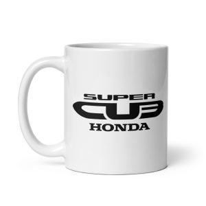 Honda Super Cub C90 Mug in white