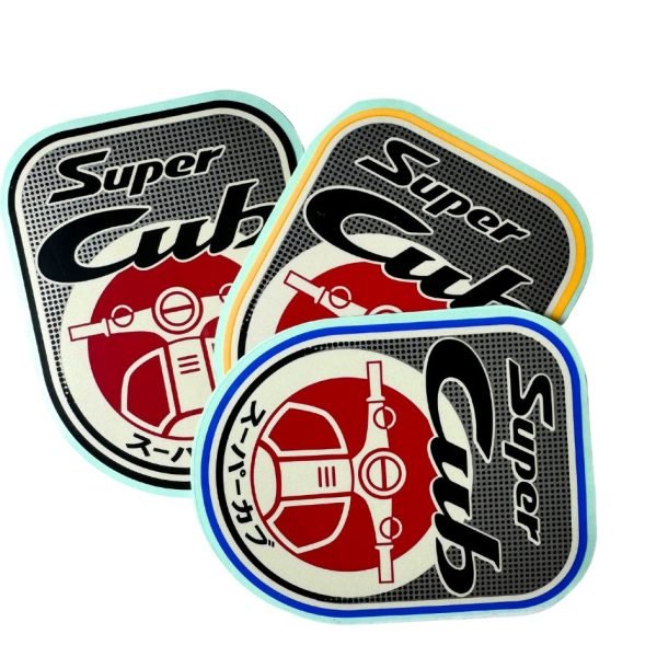 Honda Super Cub, Sticker for leg shield. OEM Honda