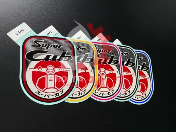 Honda Super Cub OEM Leg Shield Sticker